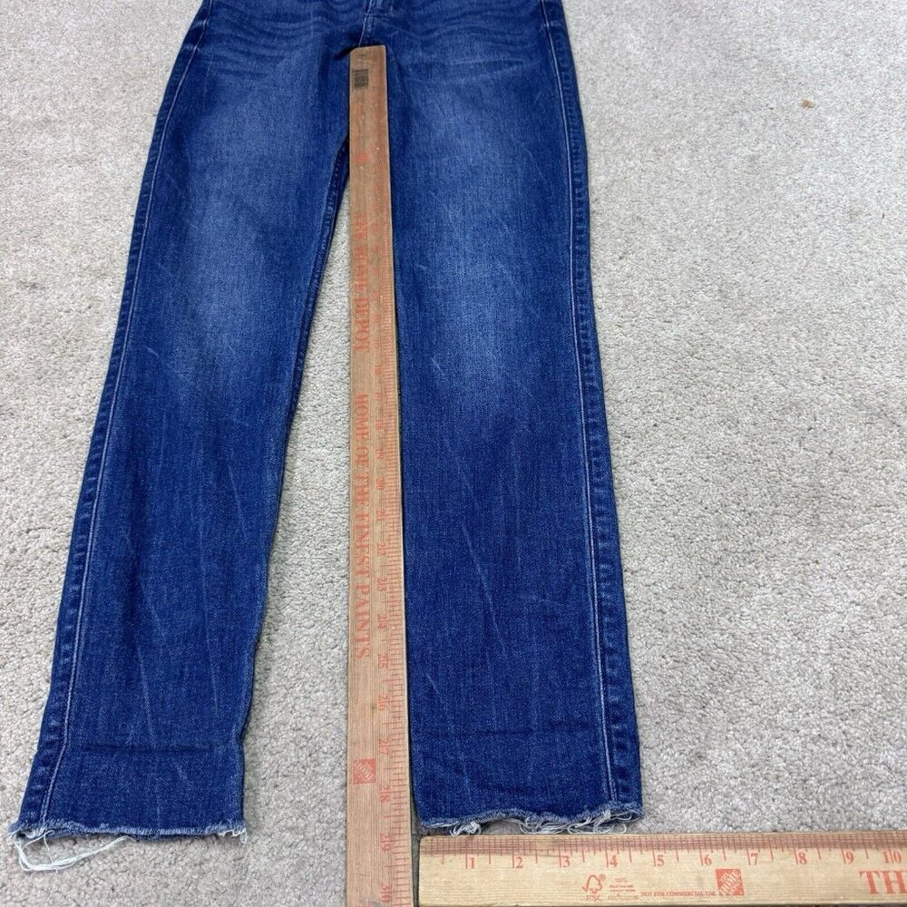 Abercrombie & Fitch Indigo Cropped Jeans - Picture 3 of 12